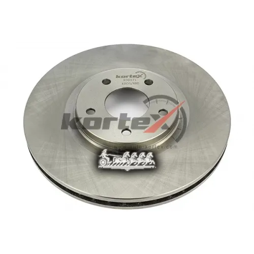 Диск Торм. Nissan Qashqai (Jj10) 07-/Renault Koleos 08- Перед.вент.(D=320Mm) KORTEX 