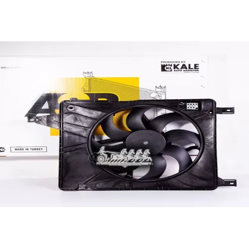 Вентилятор Радиатора Nissan Qashqai 06- С Кожухом И Резистором ASP 