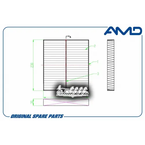 Фильтр Салонный AMD 