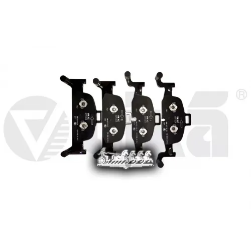 Комплект Тормозных Колодок Передни Vika 