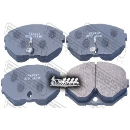 Колодки Тормозные Передние Febest 0201-A33F