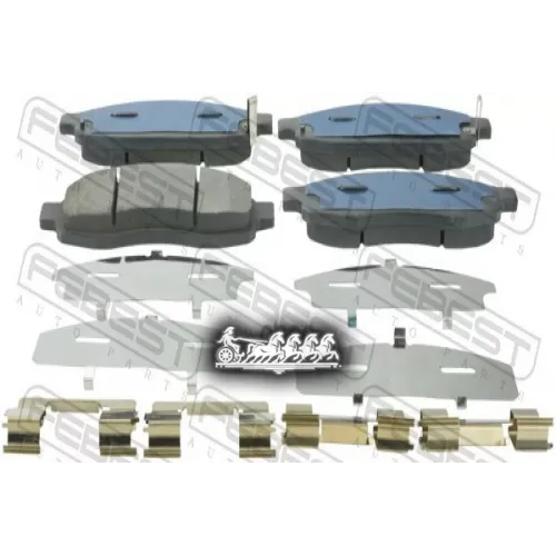 Колодки Тормозные Передние Комплект Febest 0201-A60F