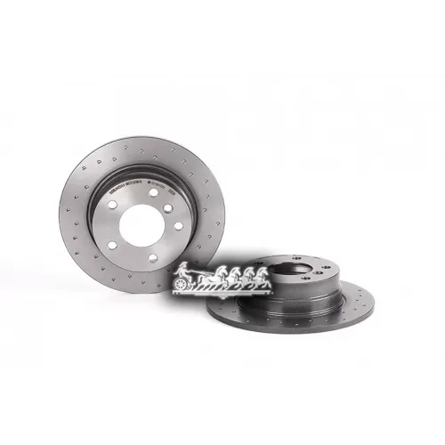 Диск Тормозной Bmw 1(E87) -12 (С Перфорацией) Зад. D=280 (Мин. 2 Шт.) Brembo 