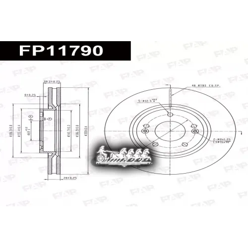 Диск Тормозной Hyundai/Kia Ix35/Sonata/Tucson FAP 