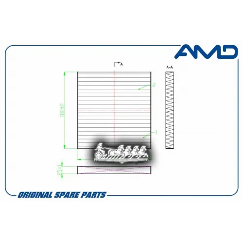 Фильтр Салонный AMD 