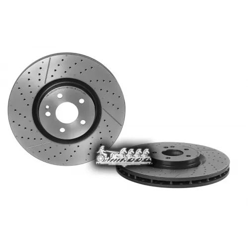 Диск Тормозной Mb X117/C117/W176 15- 2.0 Перед.вент. Brembo 