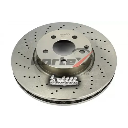 Диск Торм. Mb W204/W212 Sport Перед.вент.(D=322Mm)(Перфорированный) KORTEX 