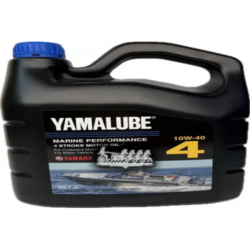 Yamalube 4 10W40 Sj Масло Минер. Для 4-Х Тактных Лодочных Моторов Tc-W2 (Пластик/Германия) (4L) YAMAHA 