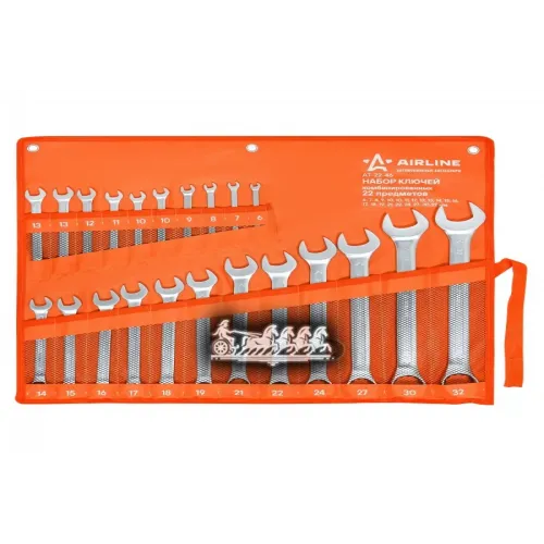 Набор Ключей Комбинированных Pro 22Пр. (6-32Мм) Сумка AIRLINE 