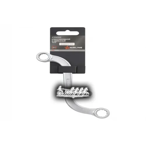 Ключ Накидной S-Образный 12Х13 Pro Пласт.подвес AIRLINE 