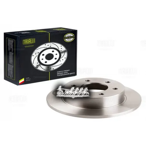 Диск Тормозной Mercedes Sprinter/Vw Crafter 06- Задний D 298Мм Trialli DF 155104