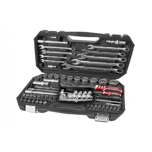 Набор Инструментов 82 Пр. 12-Гранные Головки 1/4Dr 1/2Dr ARNEZI 