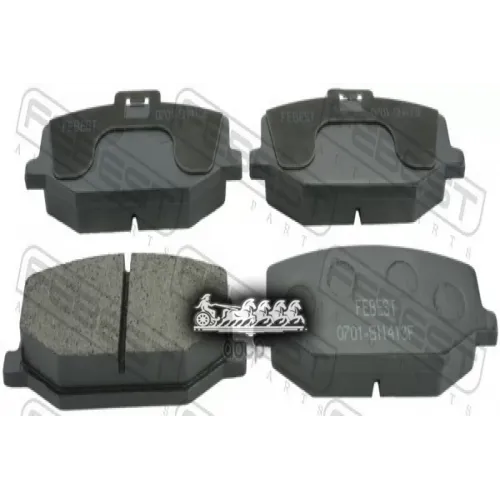 Колодки Тормозные Передние Комплект Febest 0701-SN413F