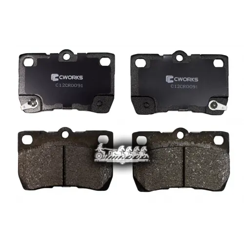 Тормозные Колодки Дисковые Lexus Gs/Is 05- CWORKS 