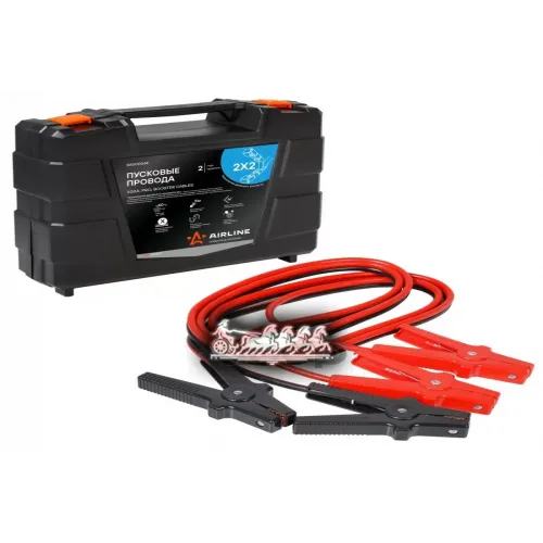 Провода Прикуривания 500А Pro (5М 12/24В Кейс) AIRLINE 