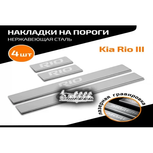 Порог Kia Rio -15 AutoMax 