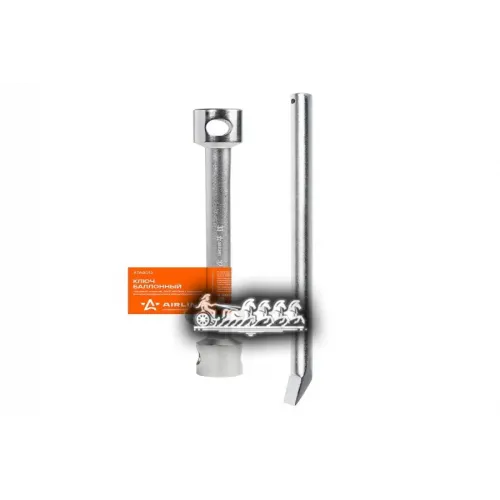 Ключ Баллонный Торцевой Кованый 24*27*400Мм С Воротком AIRLINE 