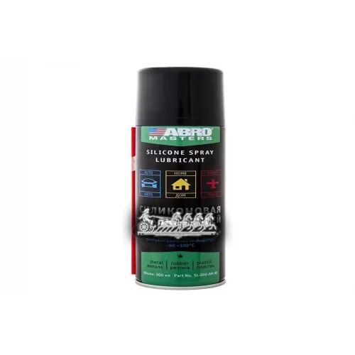 Abro Силиконовая Смазка Спрей (Abro Masters. Китай) (0.2L) ABRO 