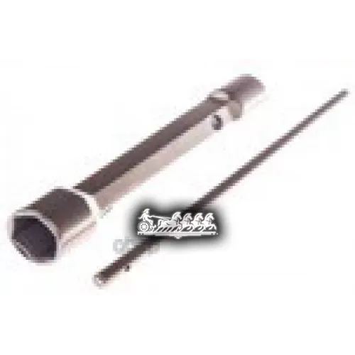 Ключ Свечной Кованый Двусторонний 16X21мм 280Мм С Воротком Резиновый Фиксатор AIRLINE 