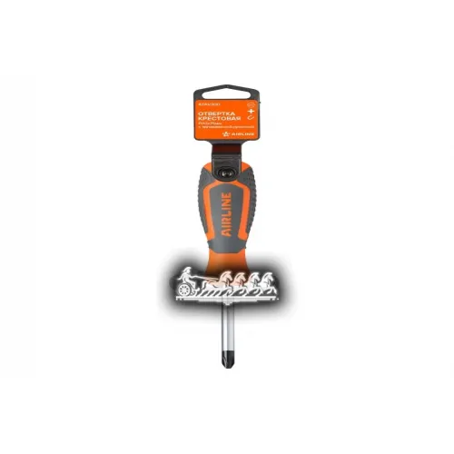 Отвертка Крестовая Ph3x75мм, Магнитный Наконечник, Пласт.подвес AIRLINE 