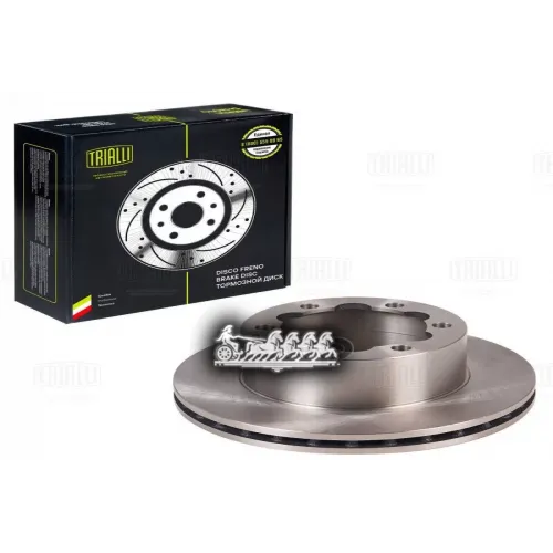 Диск Торм. Для А/М Mercedes Sprinter (06-)/Vw Crafter (06-) Зад. D=303 (Df 190408) Trialli 