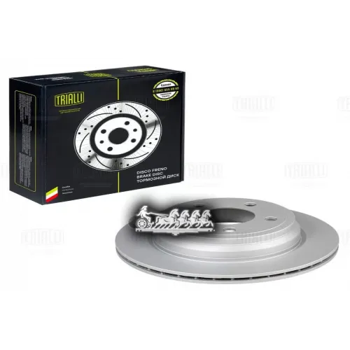 Диск Торм. Для А/М Bmw 3 (F30) (11-)/4 (F32) (13-) Зад. D=300 (Окраш.) (Df 190412) Trialli 