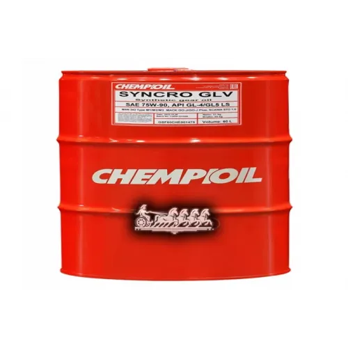 75W-90 Syncro Glv Gl-4/Gl-5 Ls 60Л (Синт. Транс. Масло) CHEMPIOIL 