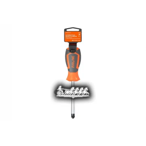 Отвертка Крестовая Pz3x125мм, Магнитный Наконечник, Пласт.подвес AIRLINE 