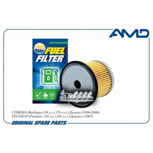 Фильтр Топливный Psa Berlingo/Partner) -08 AMD 