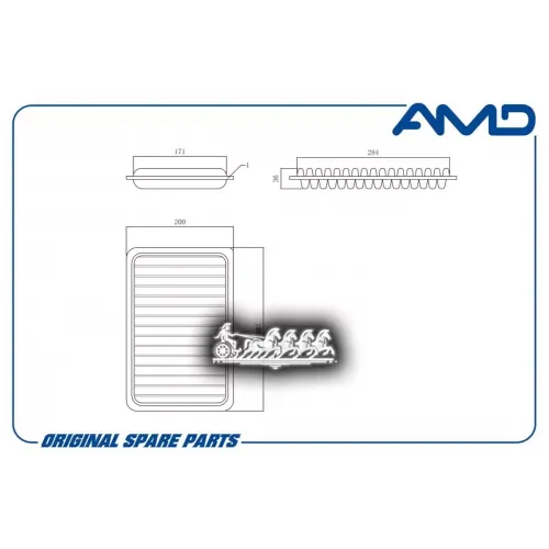 Фильтр Воздушный AMD 