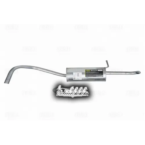 Глушитель Skoda Fabia 01-/Vw Polo 01- 1.2I Trialli 