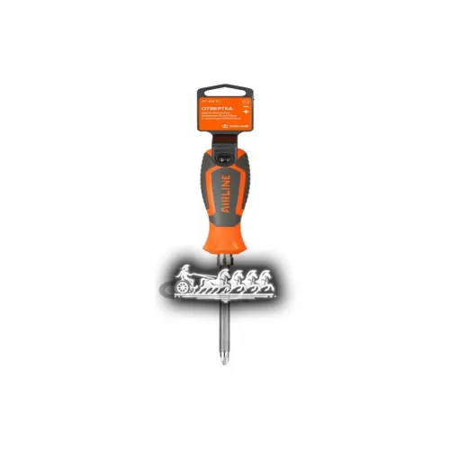 Отвертка Двухсторонняя Шлицевая Sl6 И Крестовая Ph2 125Мм AIRLINE 