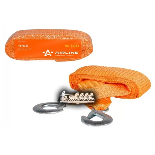 Трос Буксировочный Лента 3.5 Т. 4 М AIRLINE 