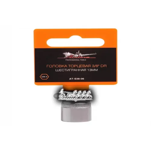Головка Торцевая 3/8 Dr Шестигранная 13Мм (At-S38-06) AIRLINE 