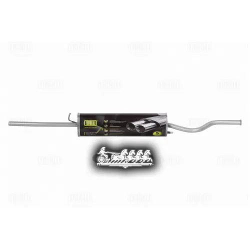 Глушитель Осн. Для А/М Ваз 2110 До 2007 Г. В. (Emm 0108) Trialli 