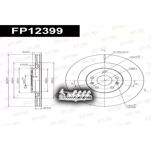 Диск Тормозной Chery Tiggo/Tiggo 5 FAP 