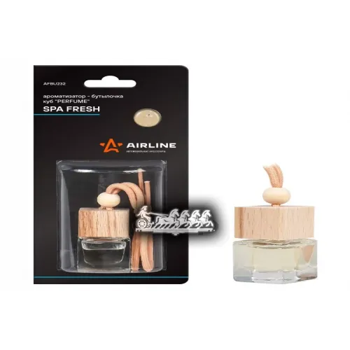 Ароматизатор-Бутылочка Куб Perfume Spa Fresh AIRLINE 