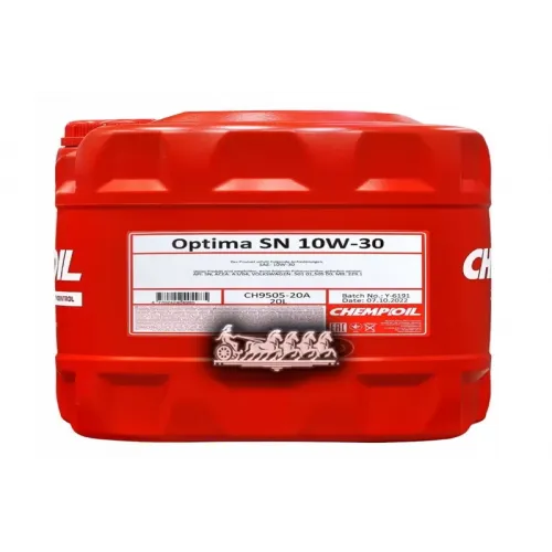 CHEMPIOIL 10W-30 Optima Sn, A3/B3 20Л (Полусинт. Мотор. Масло)