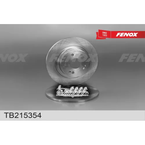 Диск Тормозной Haval F7 1.5-2.0 18- Задний D 304Мм. FENOX 