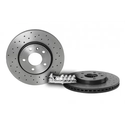 Диск Тормозной Gm Cruze/Astra J 09- (С Перфорацией) Перед.вент. R16 D=300 Brembo 