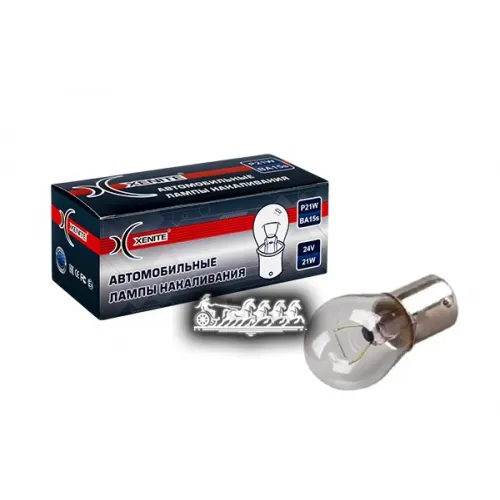 Лампа Накаливания P21w (24V) (Цена За 1 Шт.) Xenite 