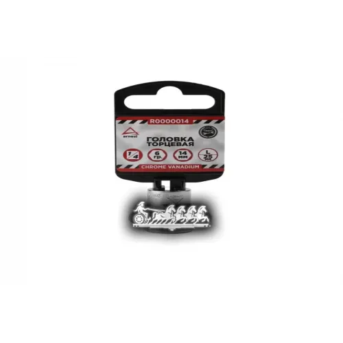 Головка 1/4 6-И Гр. 14 Мм L=25 Мм ARNEZI 