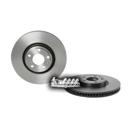 Диск Тормозной Audi A5/A6/A7/Q5 07- Вент. Перед. Brembo 
