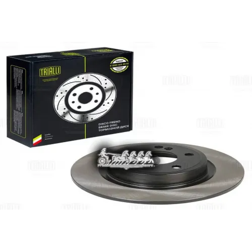 Диск Торм. Для А/М Mercedes A (W176) (12-)/Cla (C117) (13-) Зад. D=295, Thk=10 (Окраш.) (Df 190442) Trialli 