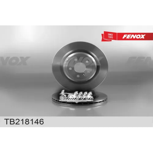 Диск Тормозной Mercedes Ml W166 Задний D 330Мм FENOX 