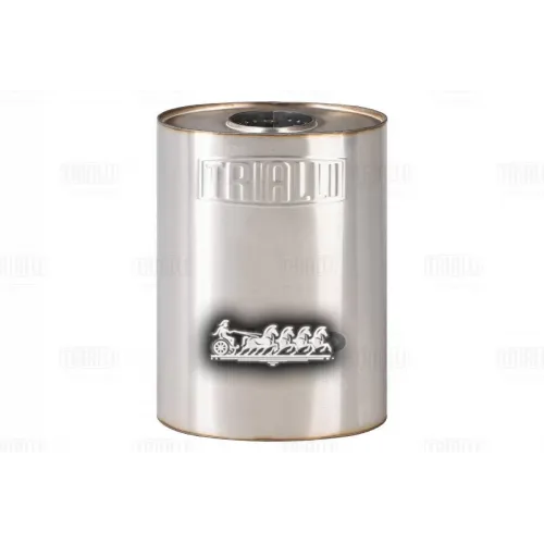 Глушитель Универс. (Овал 125X175) L 380 D 63 (1-Вход 1-Выход) (Нерж. Сталь) Trialli EMM 20I38063