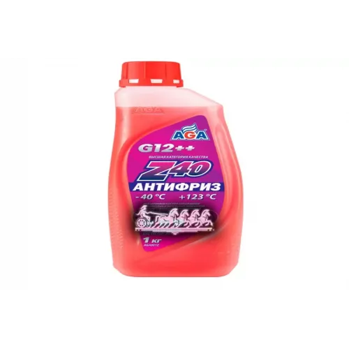-001Z 40 Антифриз (Красный) -40С До +123С 946Мл./1Кг. Premix (В Уп. 10Шт) AGA 