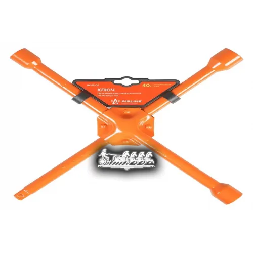 Ключ Баллонный Крестовой Усиленный (17*19*21*1/2) AIRLINE 