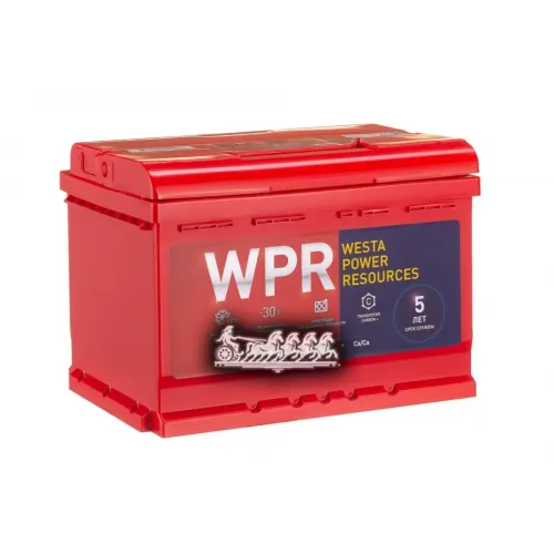 Аккумулятор 6Ст-60Vlr Lb 60Ah 640A 242Х175х175 Полярность 0 WPR battery 