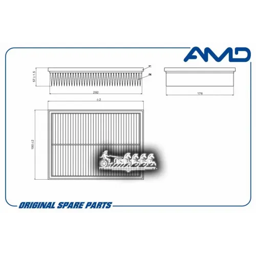 Фильтр Воздушный AMD 